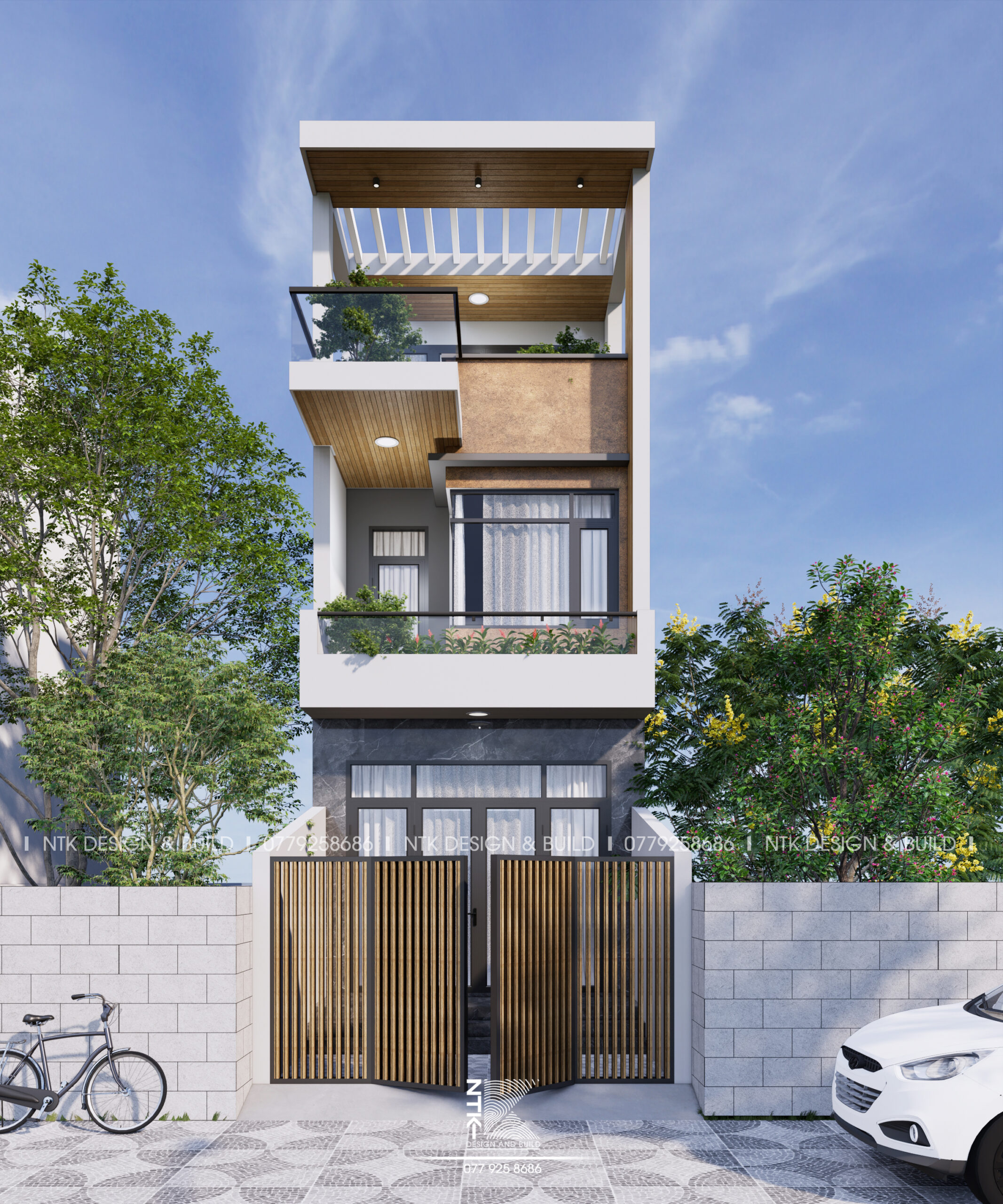 nhà phố hiện đại ntk001 03