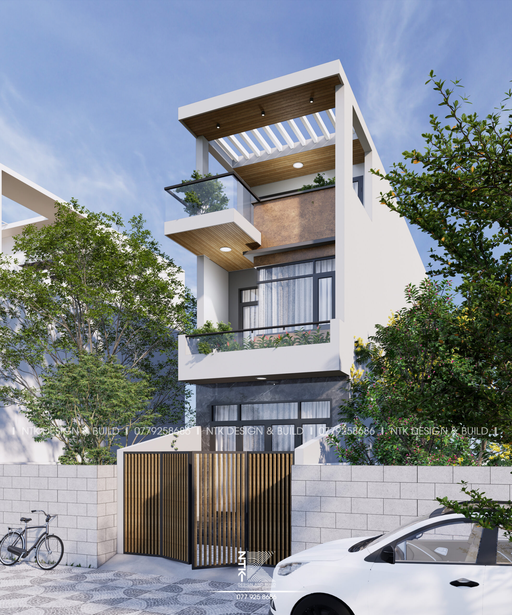 nhà phố hiện đại ntk001 04