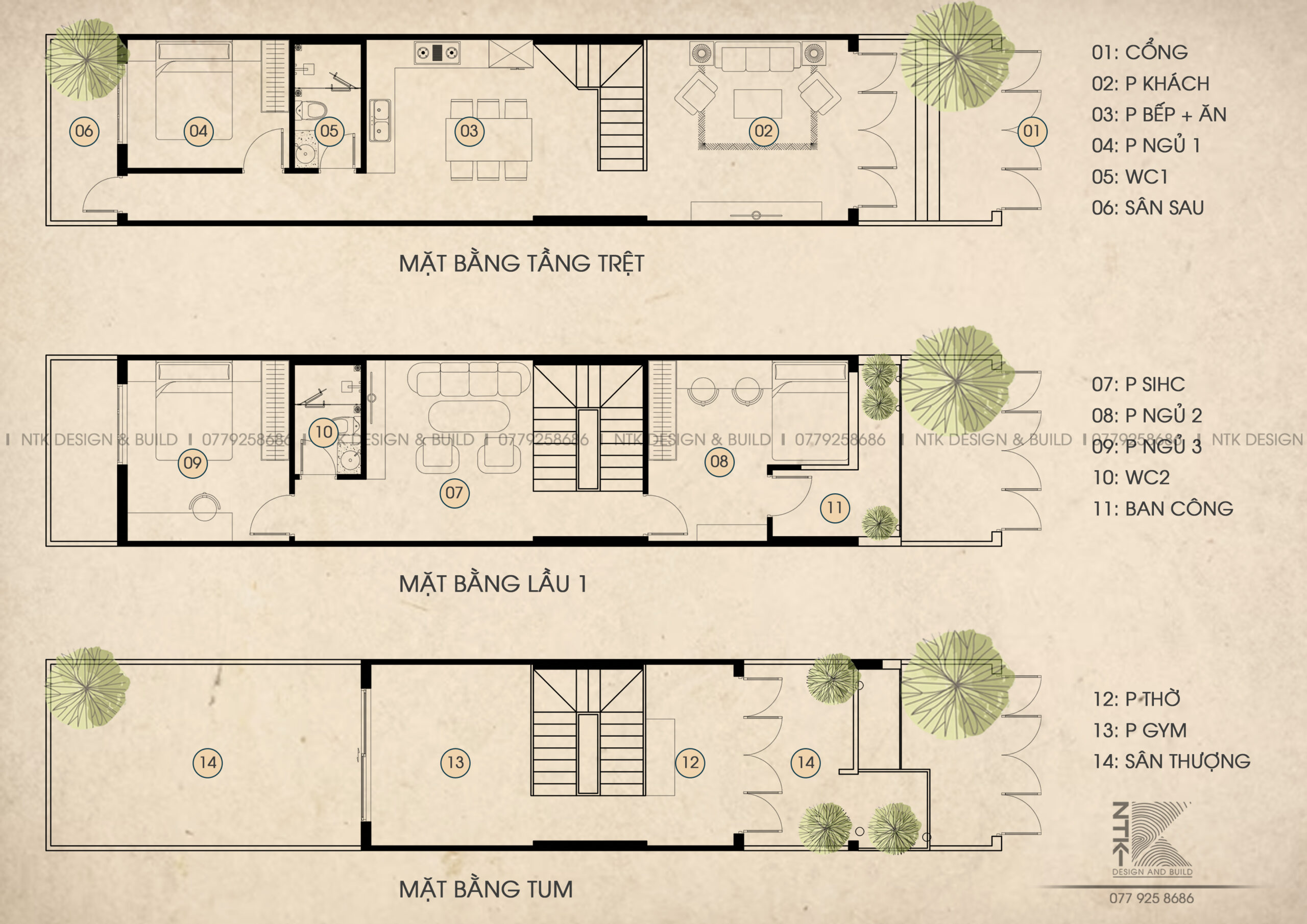 nhà phố hiện đại ntk001 02