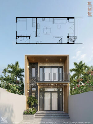 Thiết Kế Nhà Phố Hiện Đại Tại Bảo Lộc