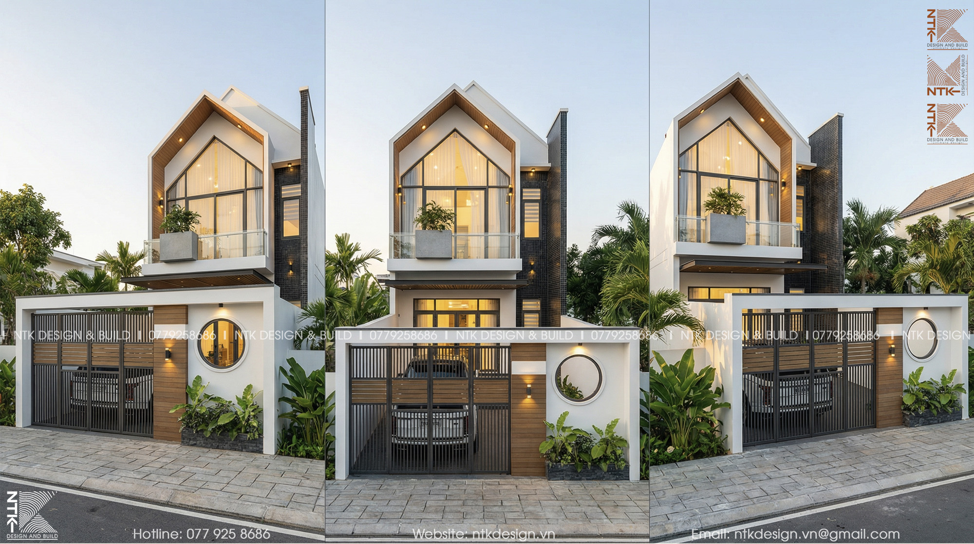 Nhà Mái Nhọn 2 Tầng Tại Bảo Lộc