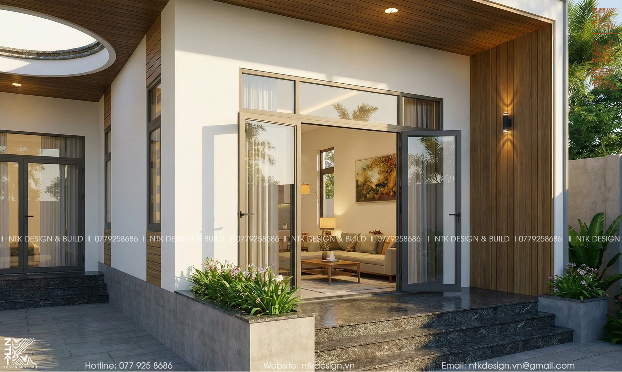 Thiết kế nhà cấp 4 hiện đại tiết kiệm chi phí