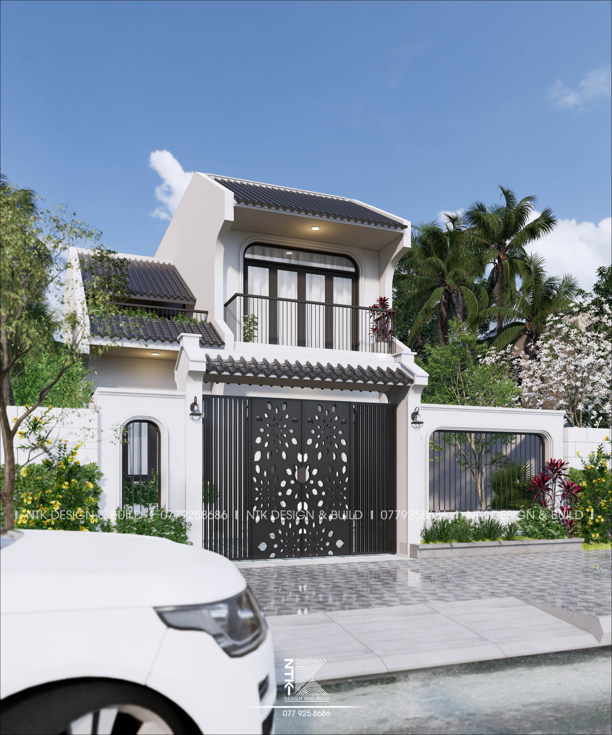 Thiết kế biệt thự phong cách indochine