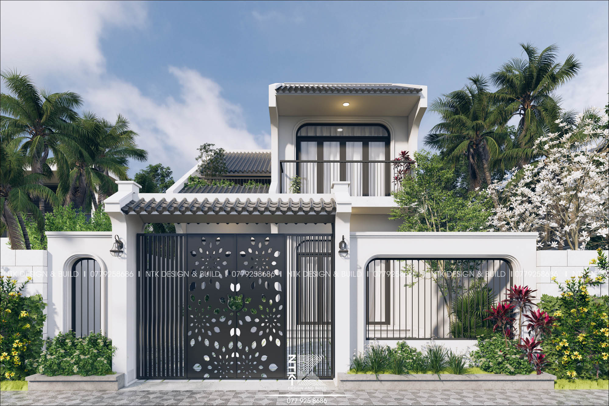 Thiết kế biệt thự phong cách indochine