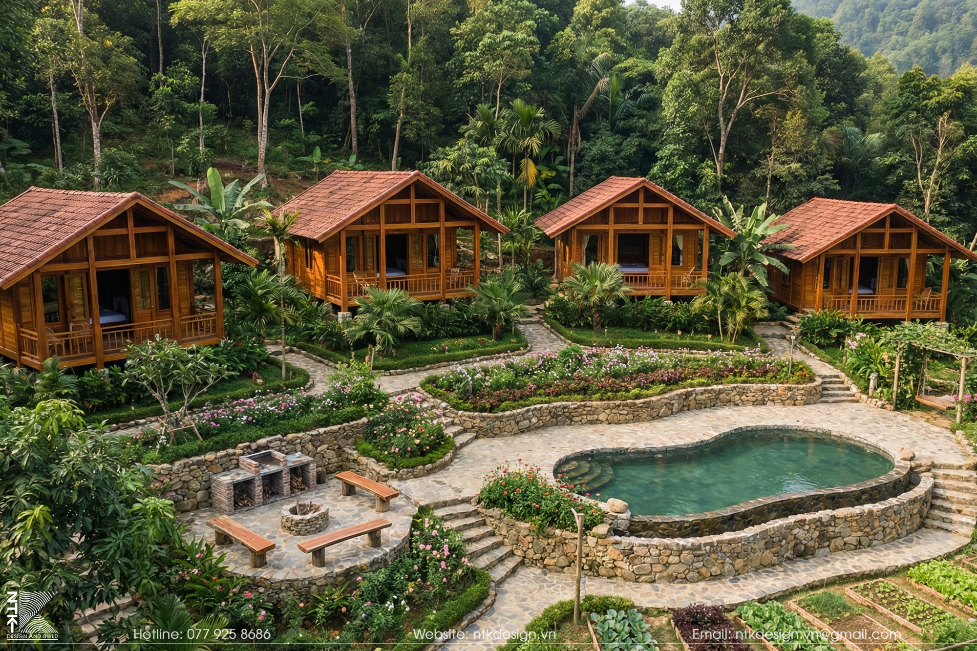 Kiến Trúc Homestay Nghỉ Dưỡng