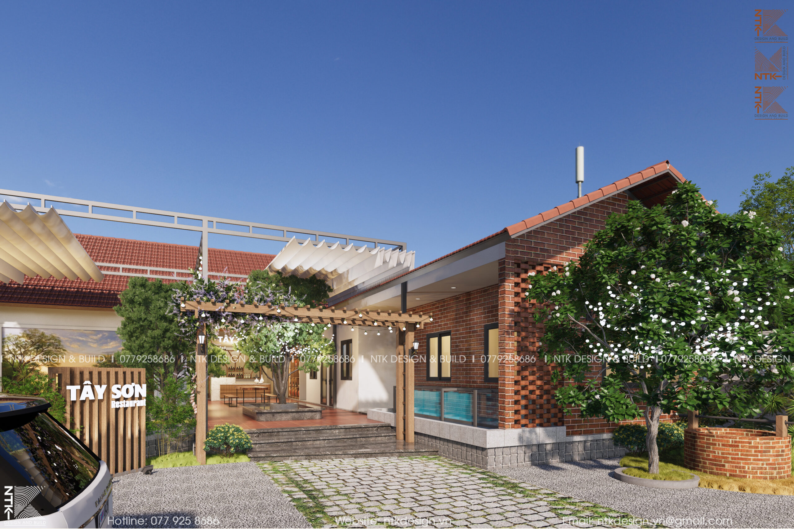 thiết kế nhà hàng