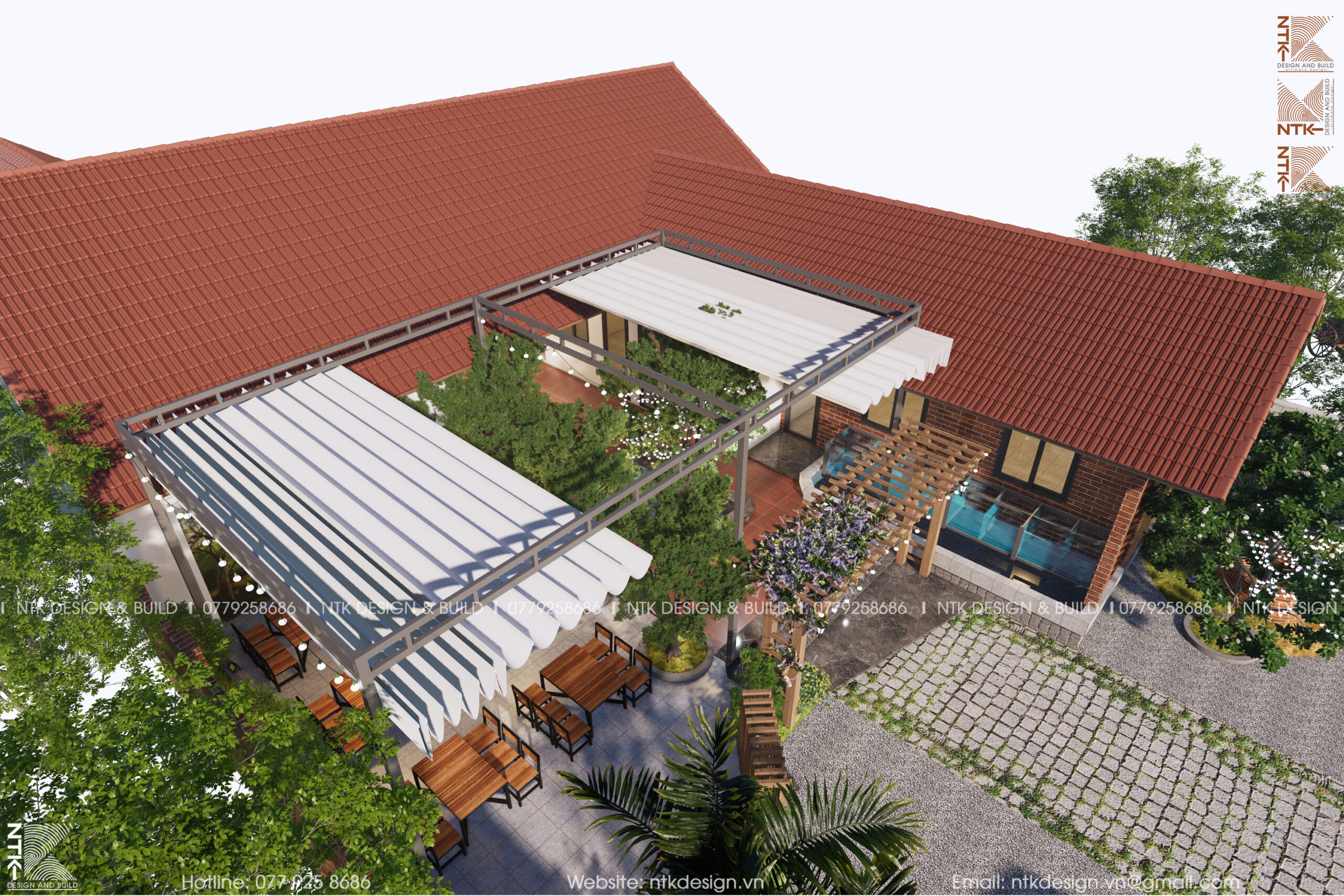 thiết kế nhà hàng