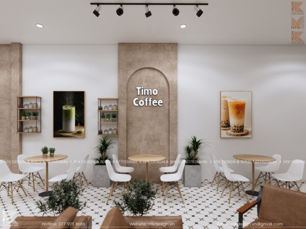 Thiết kế quán cà phê tại Bảo Lộc