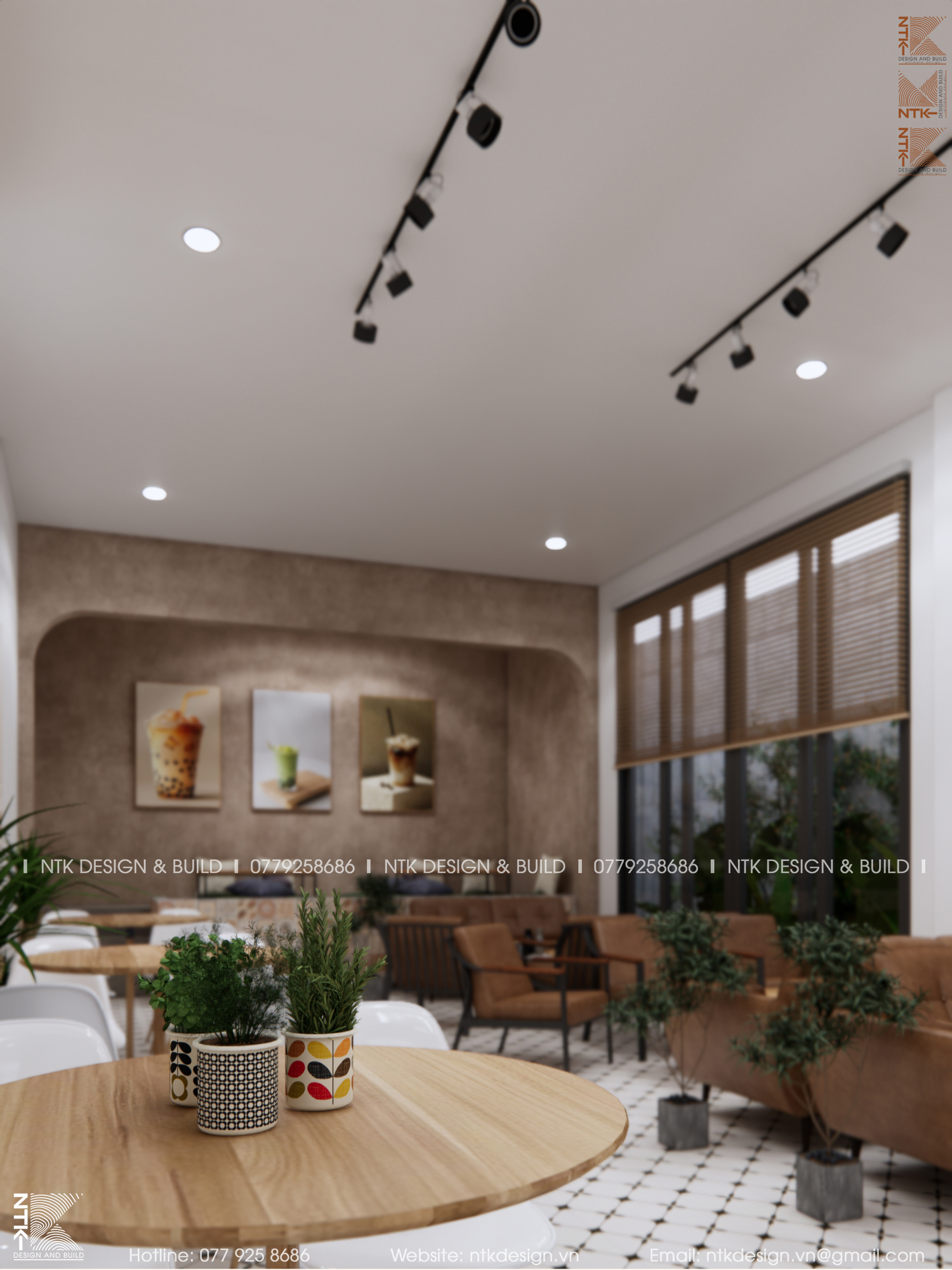 Thiết kế quán cà phê tại Bảo Lộc