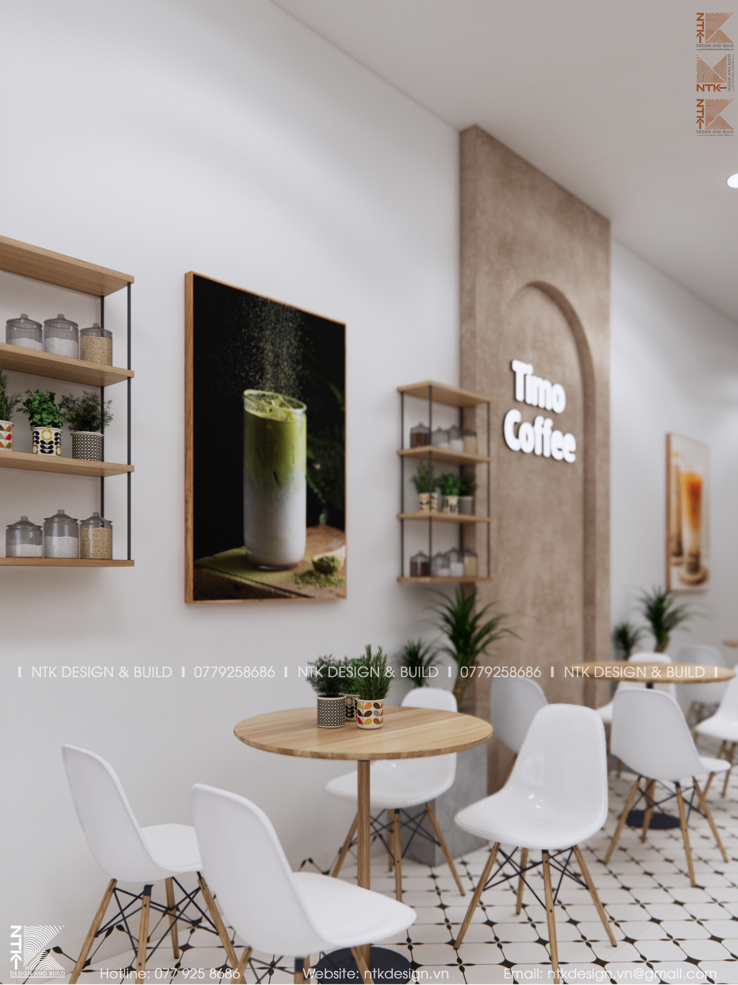 Thiết kế quán cà phê tại Bảo Lộc
