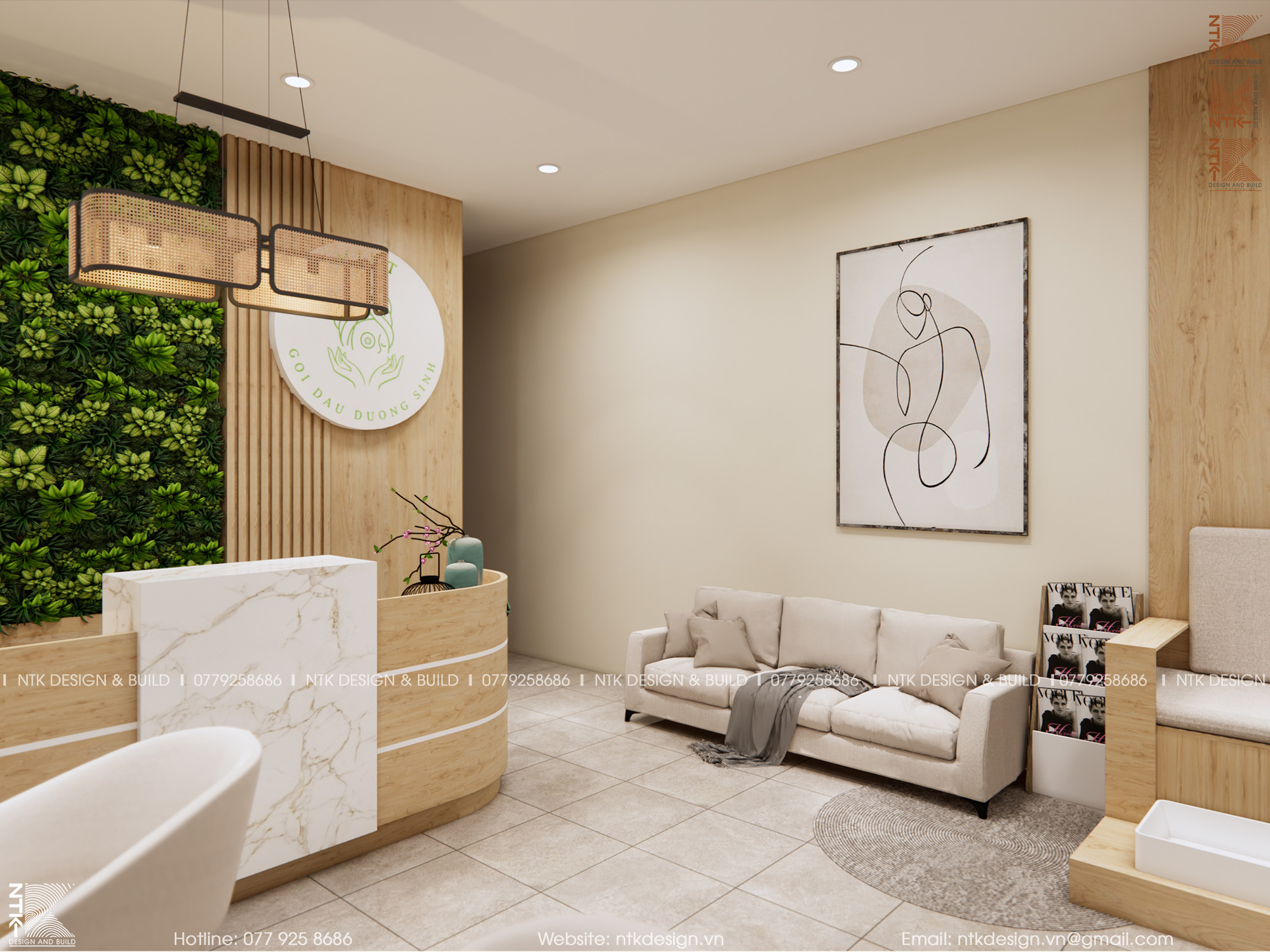 Thiết kế nội thất Spa