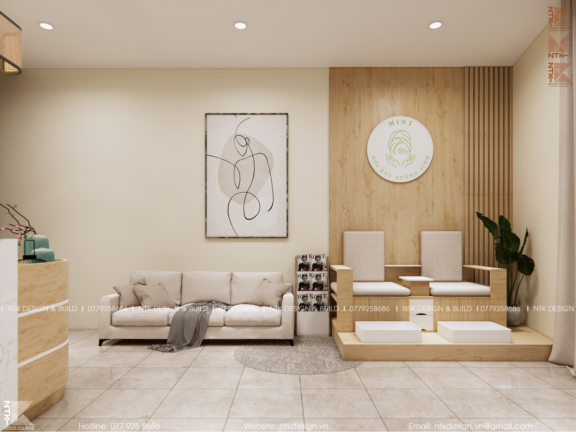 Thiết kế nội thất Spa