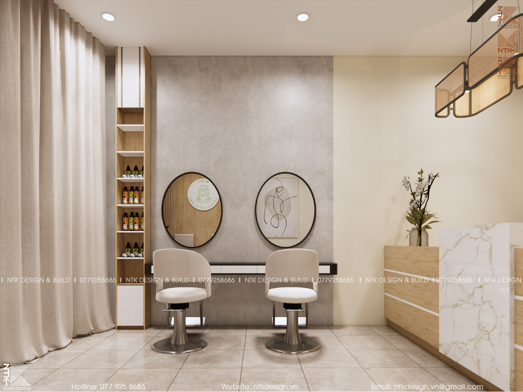 Thiết kế nội thất Spa