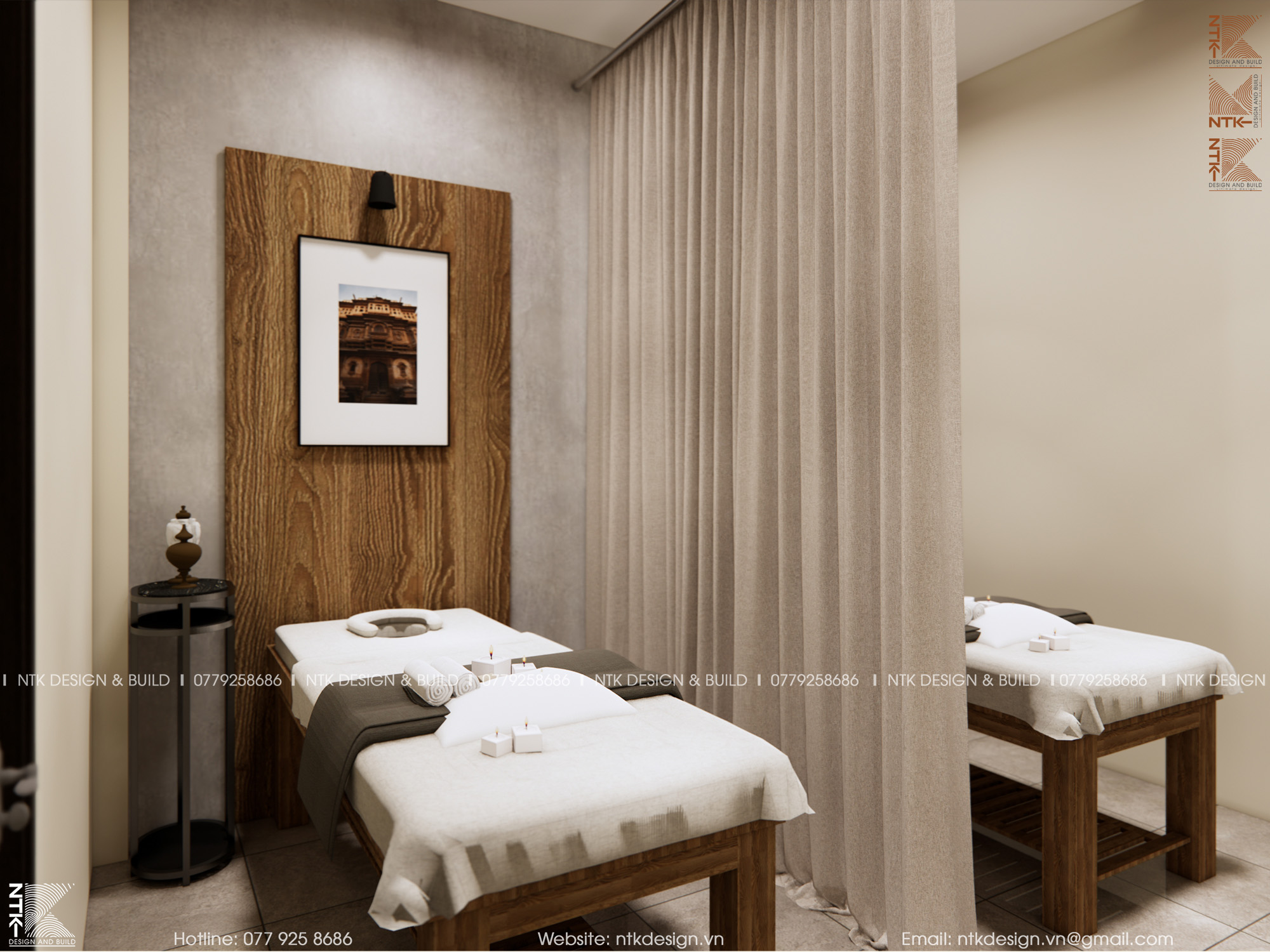 Thiết kế nội thất Spa