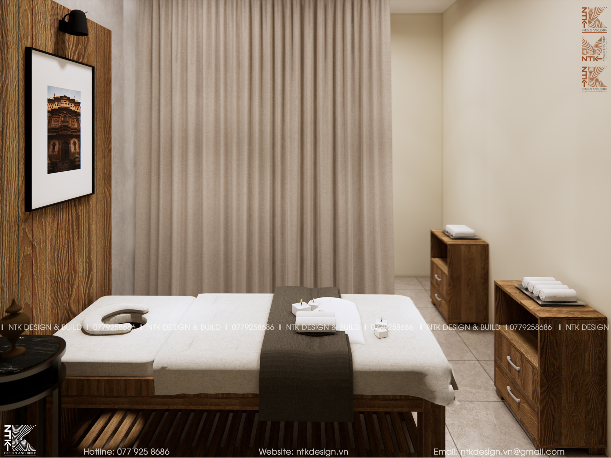 Thiết kế nội thất Spa