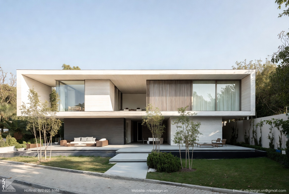 biệt thự không gian mở