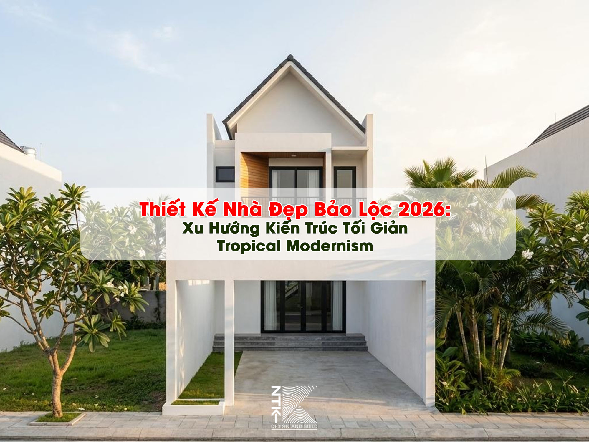 thiết kế nhà đẹp bảo lộc