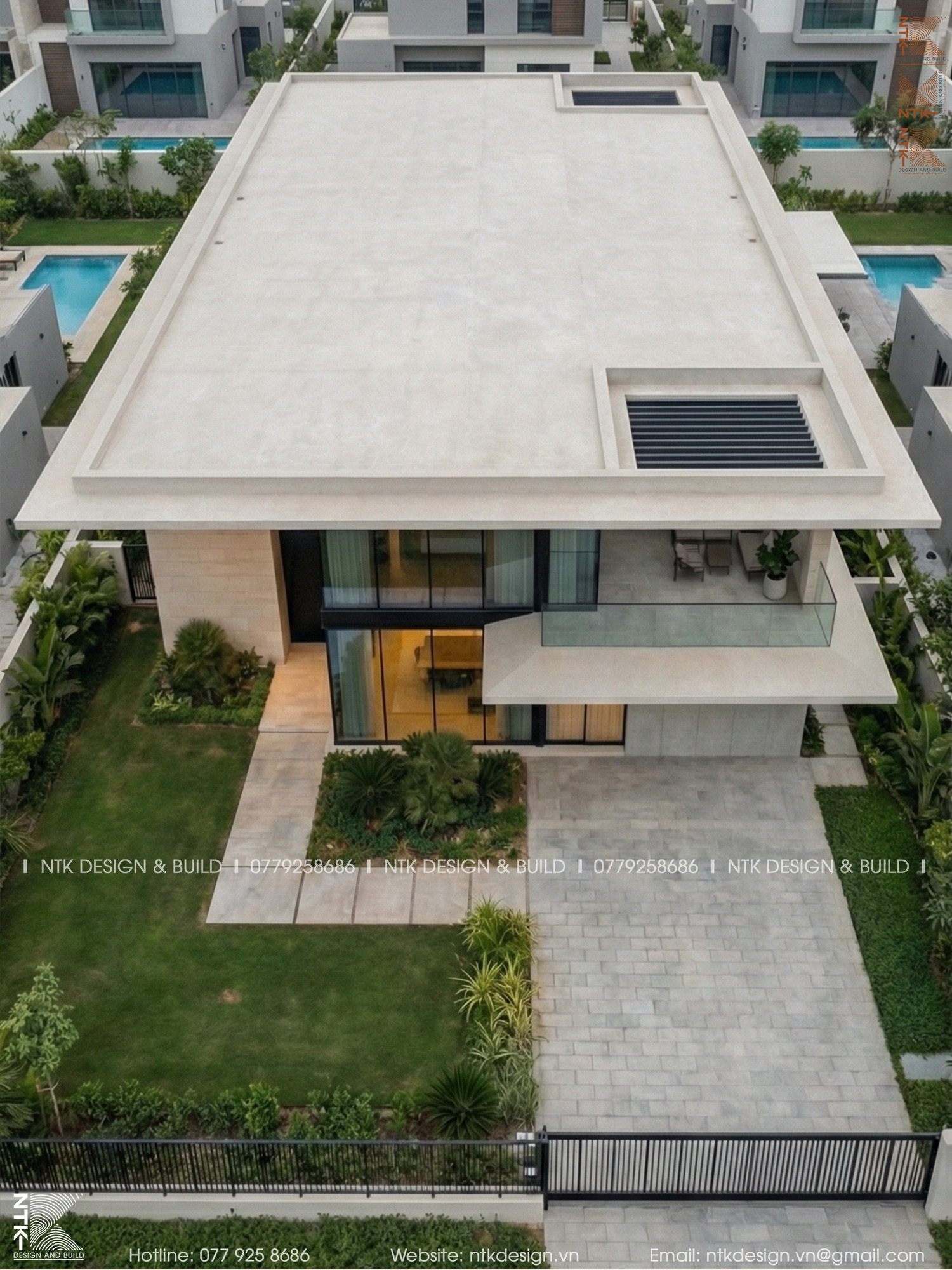 thiết kế biệt thự bảo lộc