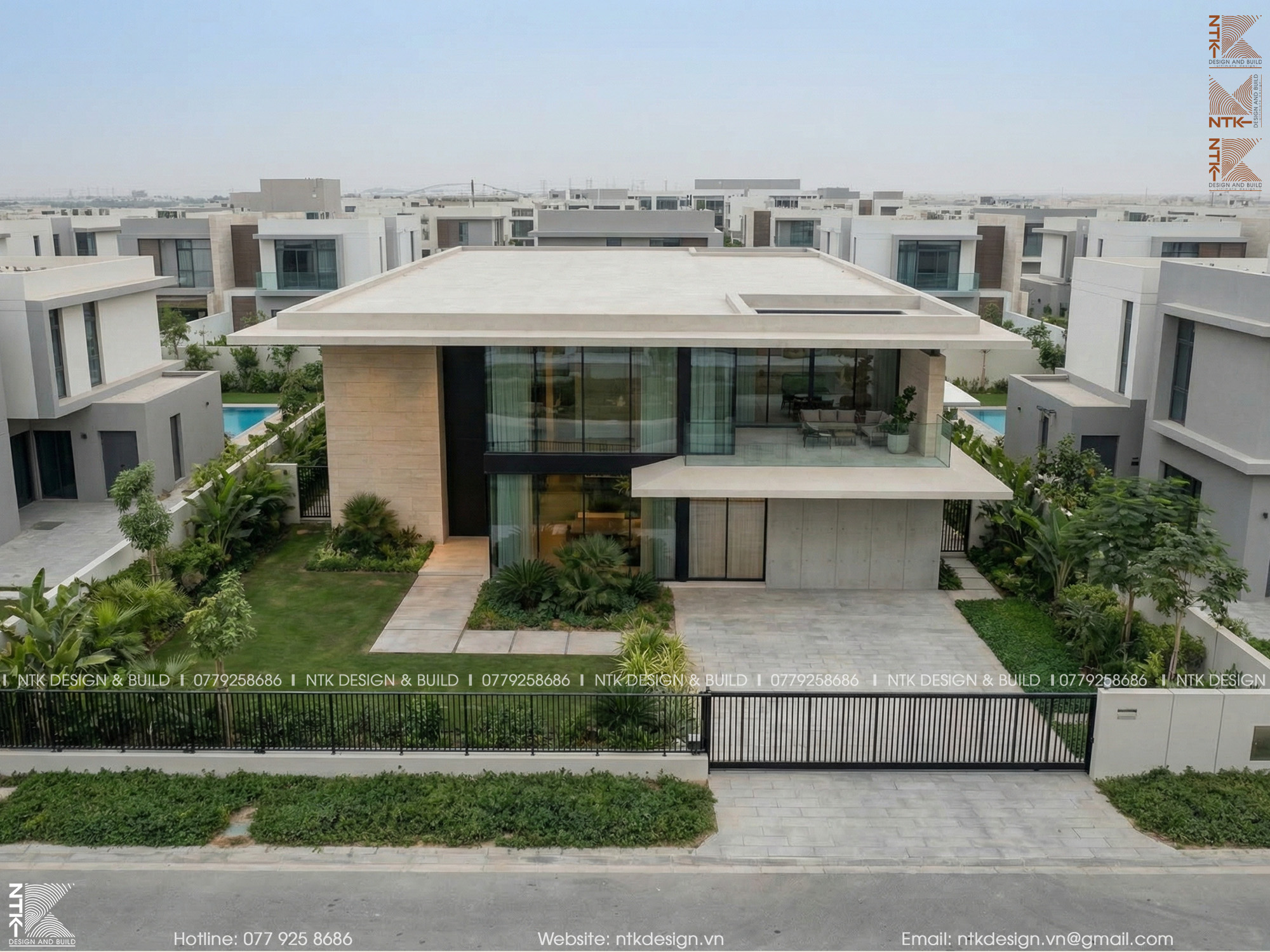 thiết kế biệt thự bảo lộc