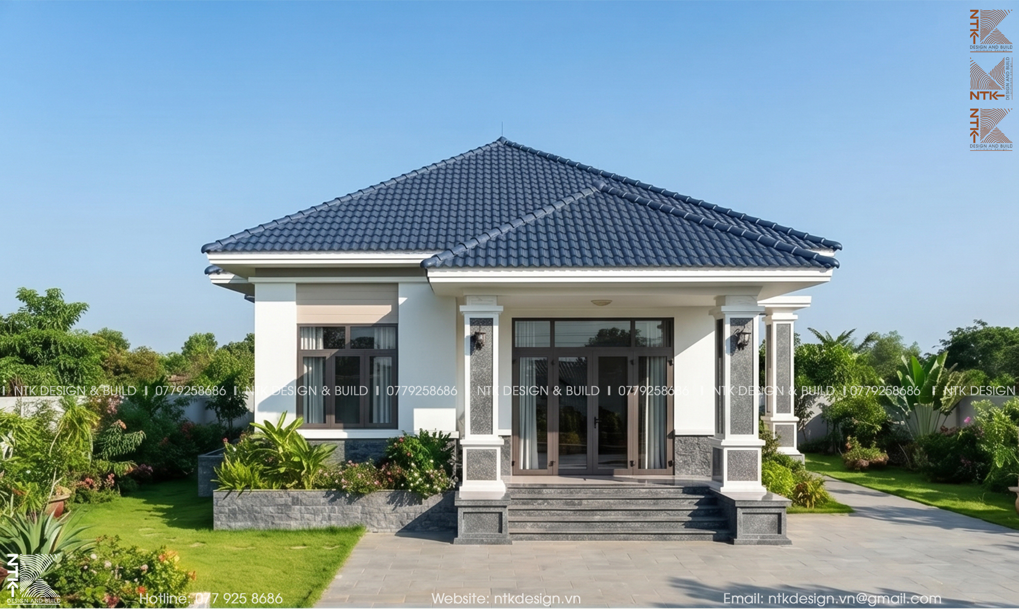 Biệt thự mái nhật tại Bảo Lộc