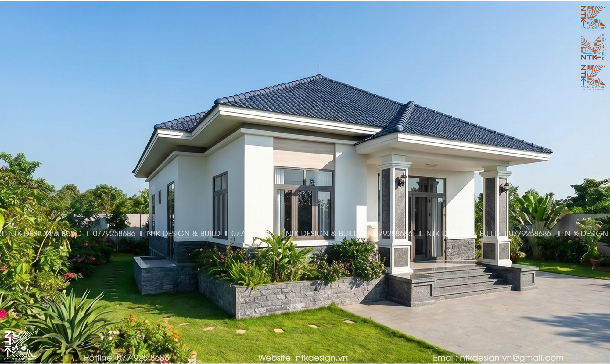 Biệt thự mái nhật tại Bảo Lộc