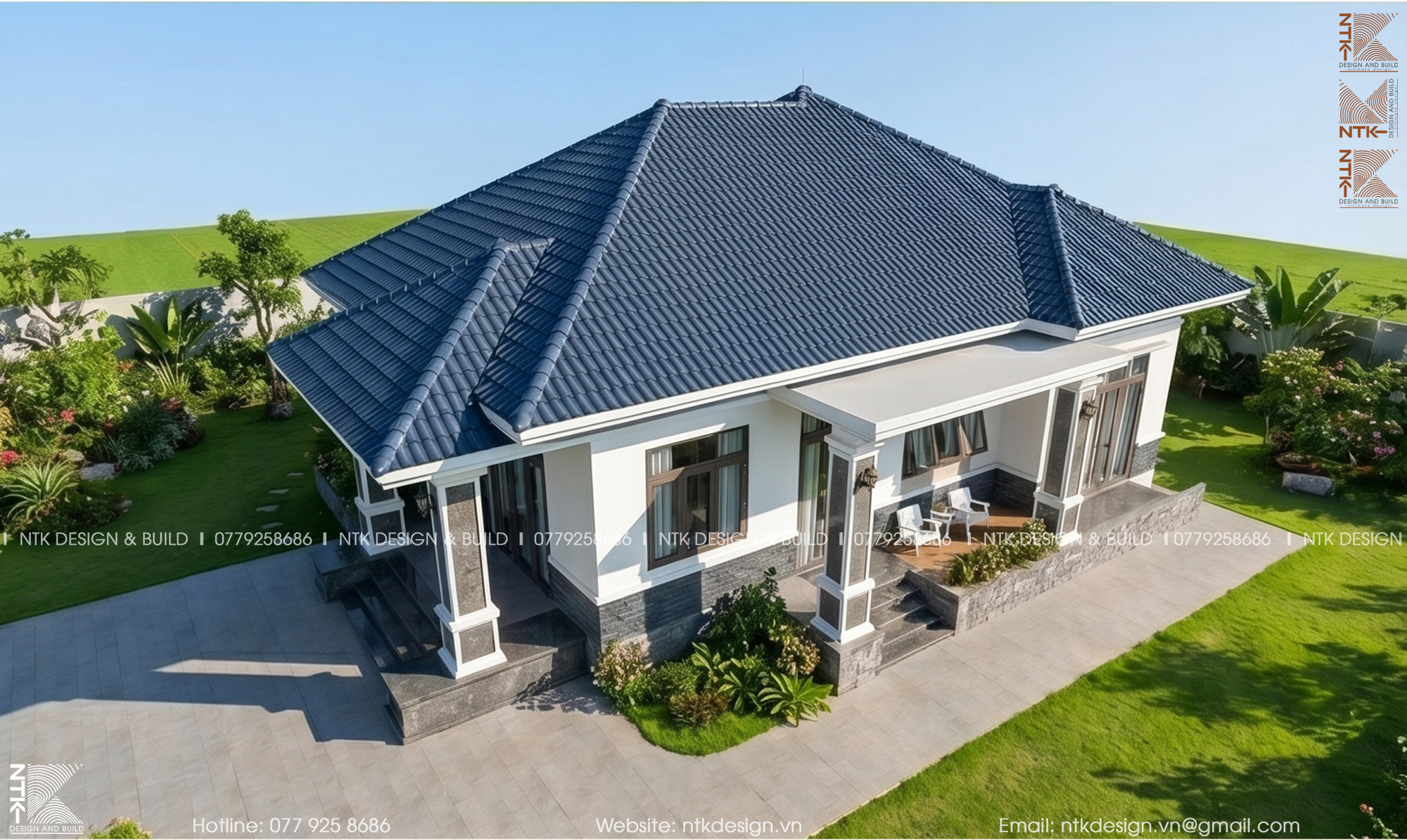 Biệt thự mái nhật tại Bảo Lộc