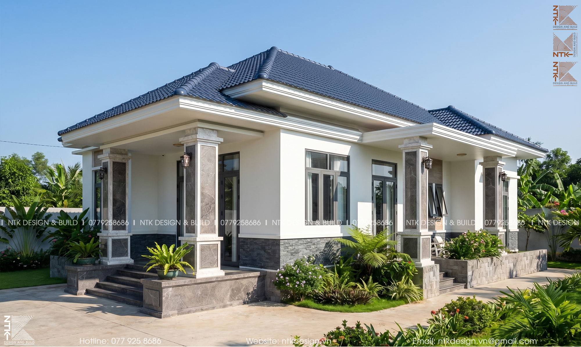 Biệt thự mái nhật tại Bảo Lộc