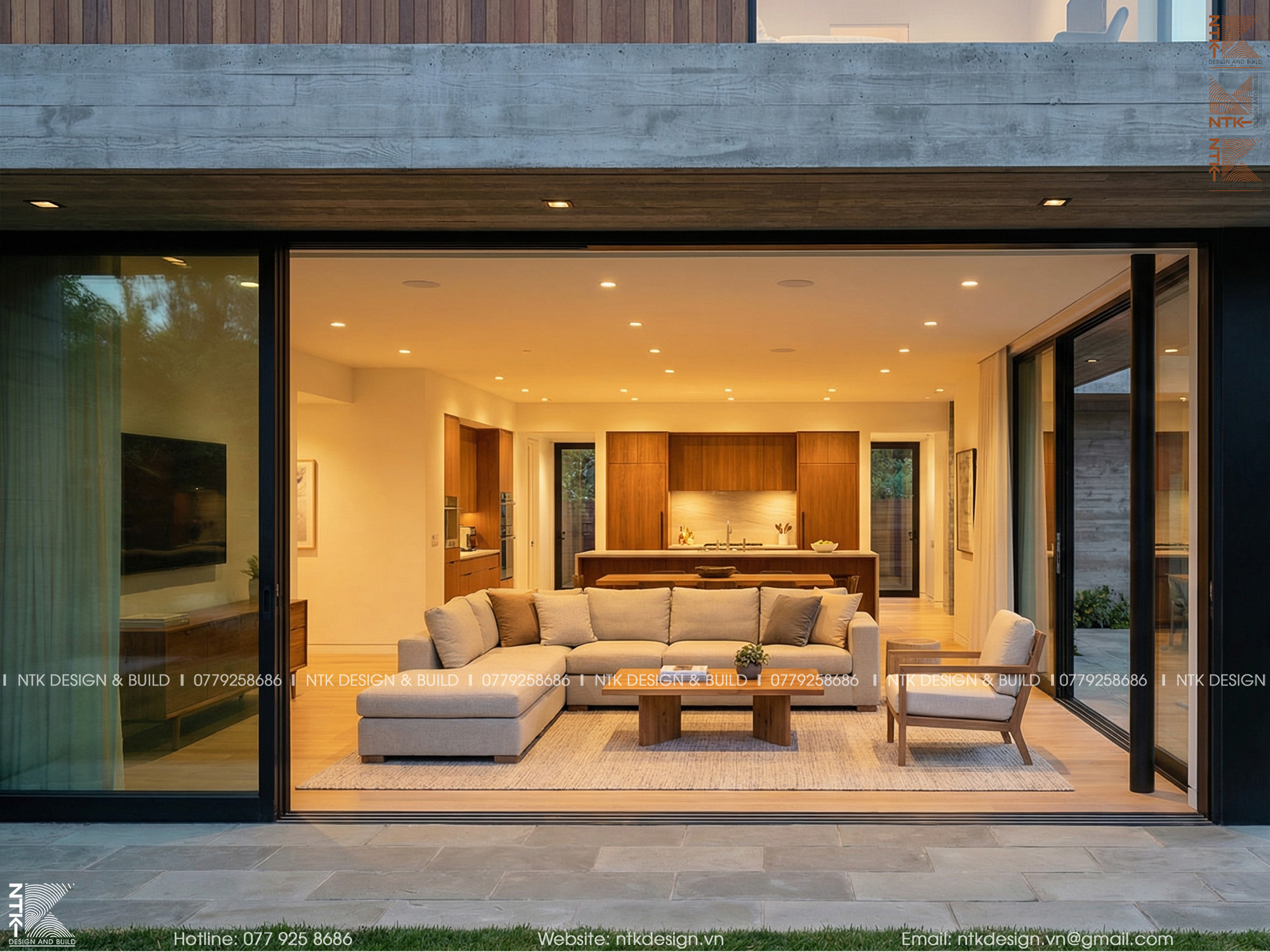 Thiết kế biệt thự 2 tầng tại Bảo Lộc