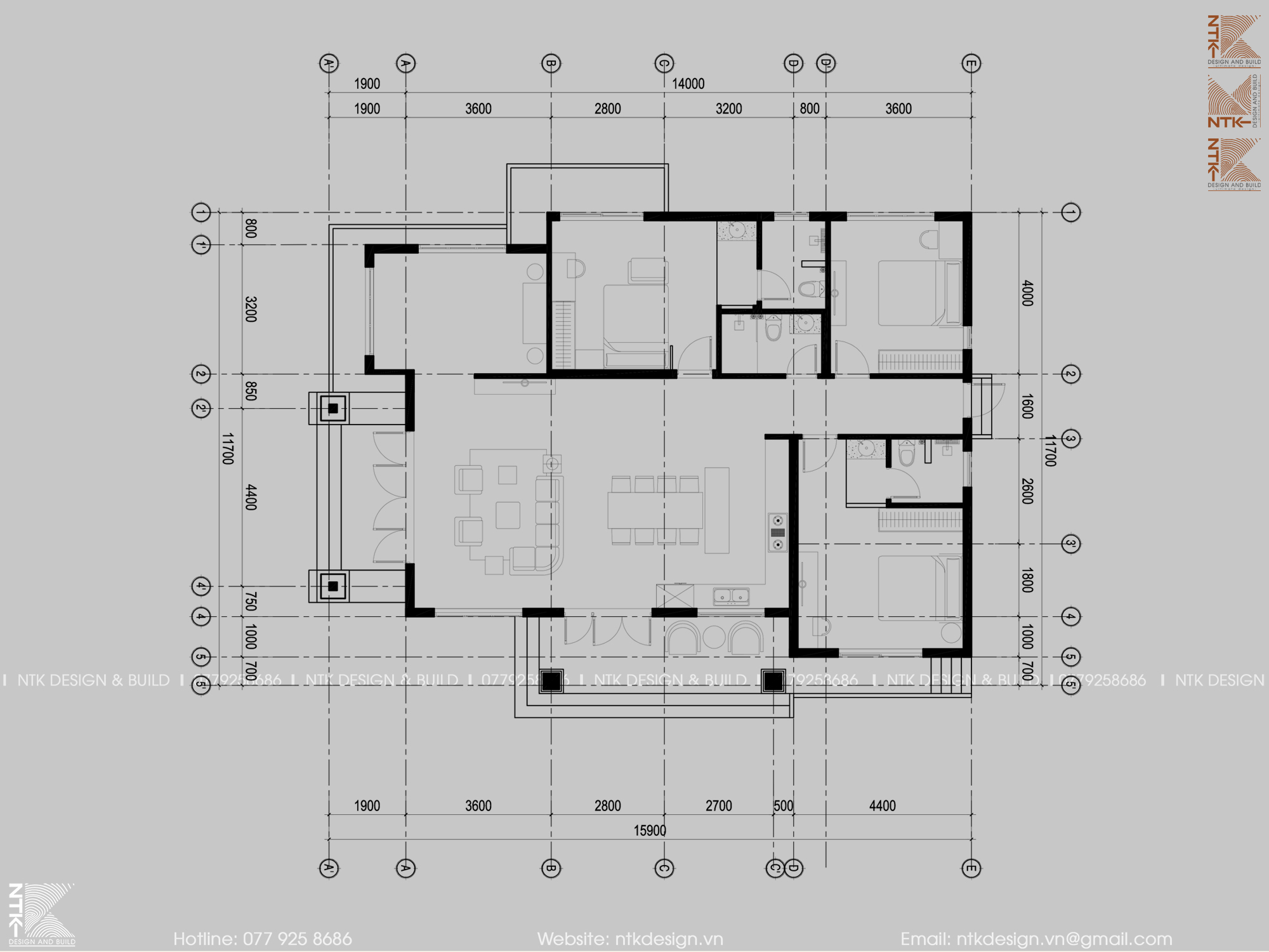 Biệt thự mái nhật tại Bảo Lộc